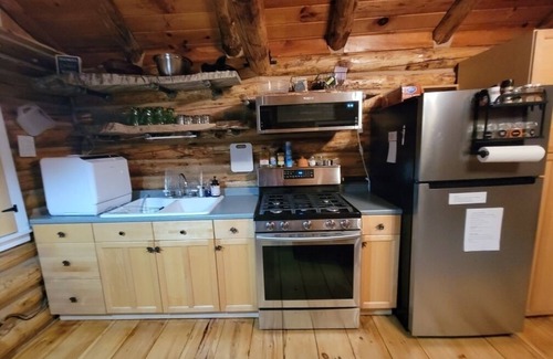 Madison Cabin | Lovely private cabin on 30 acres with walking trails & fire pit. 1 pet allowed