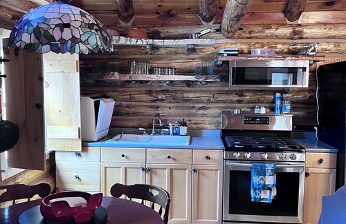 Madison Cabin | Lovely private cabin on 30 acres with walking trails & fire pit. 1 pet allowed