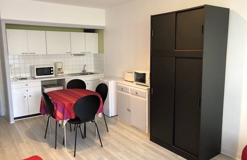 Saint-Cast-le-Guildo Apartment | Lovely, tastefully renovated studio in a residence close to the center and the large beach, with.