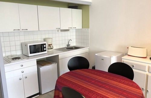 Saint-Cast-le-Guildo Apartment | Lovely, tastefully renovated studio in a residence close to the center and the large beach, with.