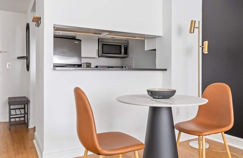Lincoln Square Apartment | Lovely UWS 1BR w/Gym & Doorman, walk to Julliard, by Blueground