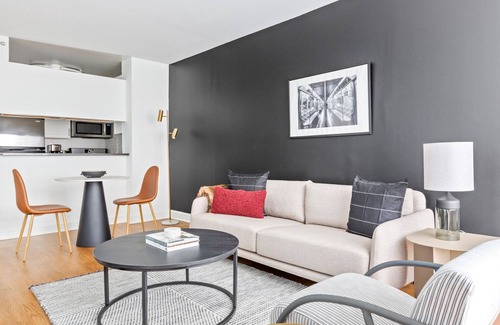 Lincoln Square Apartment | Lovely UWS 1BR w/Gym & Doorman, walk to Julliard, by Blueground