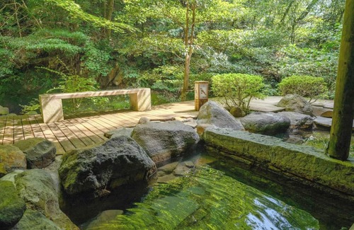 Kyomachi Onsen House | Low bed twin | Upgrade with half board /Kirishima Kagoshima