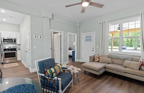 Supply House | Lower-level home with patio, grill, outdoor shower, streaming, central AC