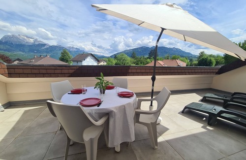 Cessenaz Apartment | Lumineux Appartement Avec Terrasse à 2 mn du lac