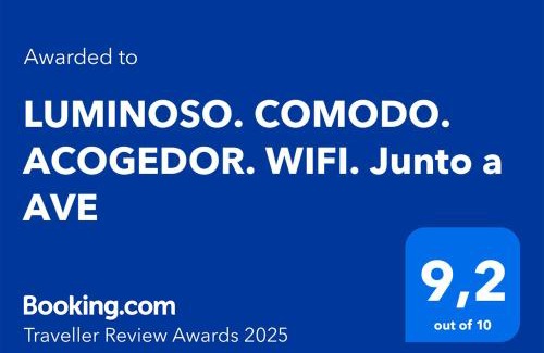 Jesus Apartment | LUMINOSO. COMODO. ACOGEDOR. WIFI. Junto a AVE