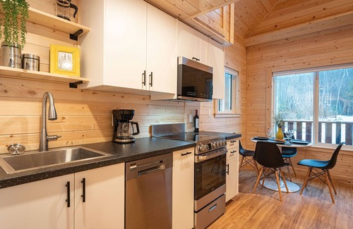 Revelstoke Hotel | Luna Lodge - Alpha Mountain Lodging + Sauna