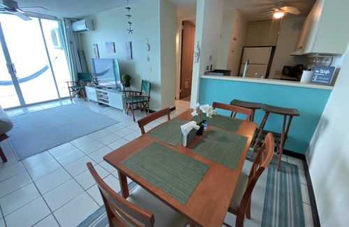 La Pared Condo | Luquillo Oceanfront Balcony Suite Near El Yunque with private beach access