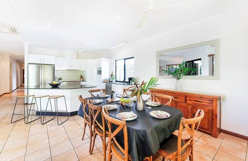 Parap House | Lush Home in Trendy Parap with Private Pool