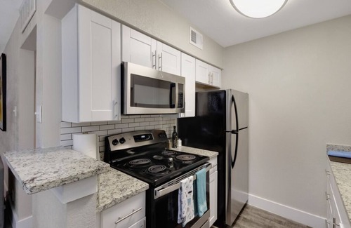 South Arlington Apartment | Lux 2bd King Bed, Park & Walk to AT&T, Global Life