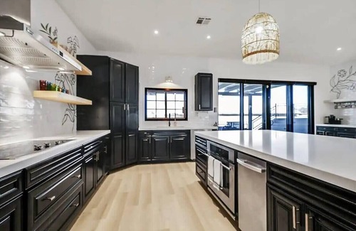 Mission Hills Villa | Lux Mansion w 7BR, Spa, Pool, Gym, Games &Casita
