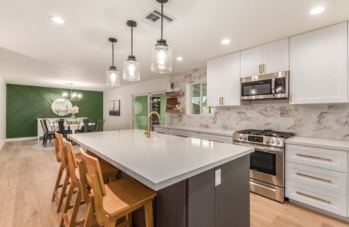 New Papago Parkway House | Lux Scottsdale Oasis Heated Pool & Spa + Fire Pit