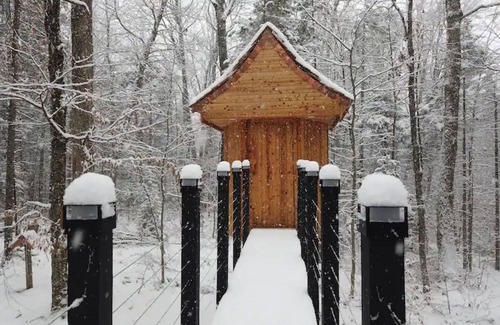 Stratton and Bromley Ski Areas Ski Chalet | LUXE Forest Retreat