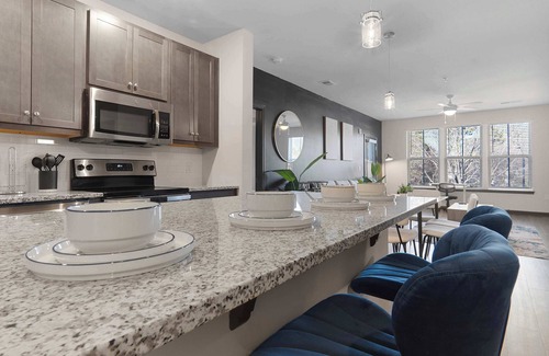 North Raleigh Apartment | Luxe King 3 Bedroom Suite in North Raleigh!