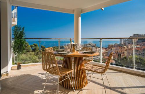 Beausoleil Apartment | Luxueux appartement - Vue mer - Parking - AZ