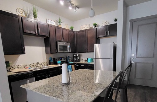Fort Worth Cultural District Apartment | Luxurious, 1 bedroom near Downtown & Dickies Arena