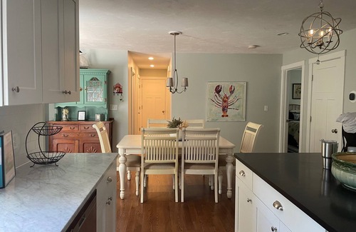 Cedar Bushes House | Luxurious 5 bedroom Get Away. Only 600 steps away from Private Manomet Beach.