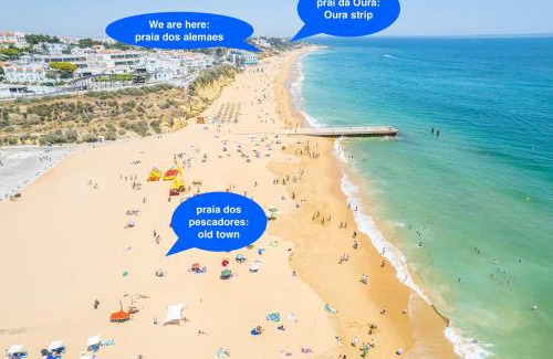Areias de Sao Joao Villa | Luxurious BEACHFRONT VILLA de la PLAGE with private beach acces