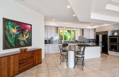 Kahaluu-Keauhou House | Luxurious Oceanview Home w/Pool, AC & BBQ Lanai: Blue Hawaii