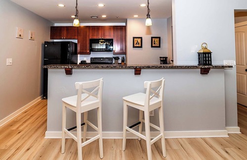 St. Augustine Condo | Luxury 1BR-ground floor unit-pool-hot tub-on site spa-fenced gated patio