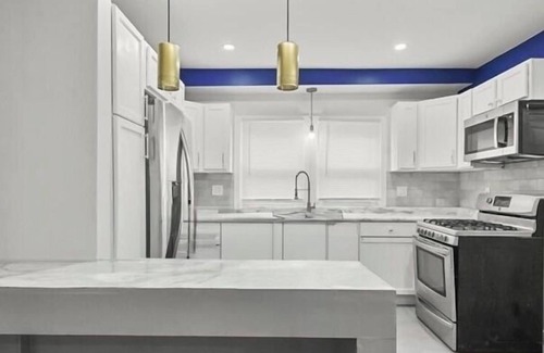 Detroit House | Luxury 2bd 1 bath home. 10 minutes from Downtown Midtown Detroit.