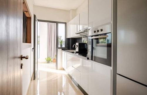 Cherrat Apartment | Luxury 2BR/2BA in Bouznika with pool 5min Sea