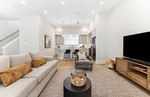 Spring Branch Central House | Luxury 3 Story Home Spring Branch EV Ready Garage
