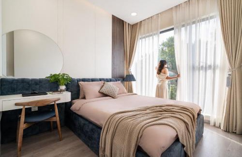Tan Phu District Apartment | Luxury 3BR Apartment 121m - Resort Pool & Gym - Near Aeon Mall