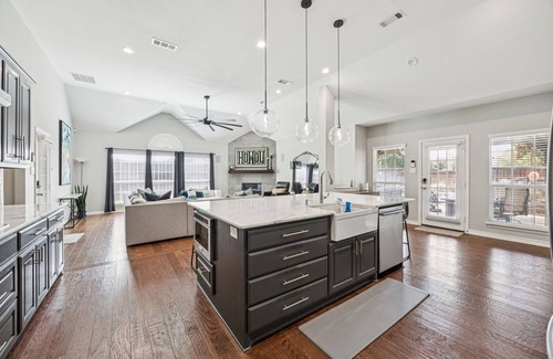 McKinney House | Luxury 4BR Smart Home w/Pool, Spa, Media Room & Pet-Friendly Yard
