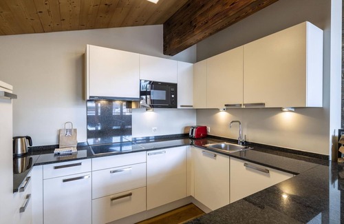Valbella Apartment | Luxury 8-person penthouse in the holiday park Landal Alpine Lodge Lenzerheide