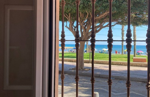 Playas del Palo Apartment | Luxury 80m2 private apartment right on the beach in Malaga