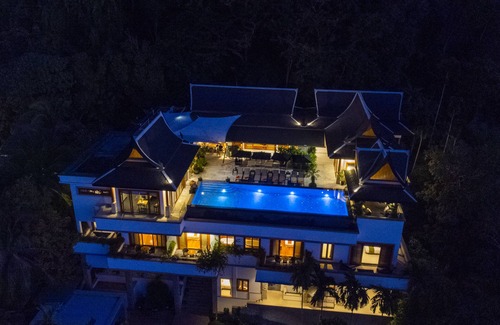 Cherngtalay Villa | Luxury 9 bedroom villa with stunning Ocean view in Surin Hills