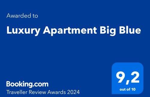 Gospostina Apartment | Luxury Apartment Big Blue