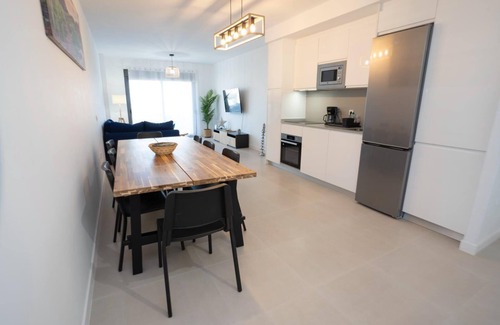El Morche Apartment | Luxury apartment Marinsa Beach near sandy beach communal pool