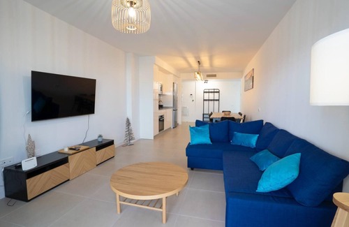El Morche Apartment | Luxury apartment Marinsa Beach near sandy beach communal pool