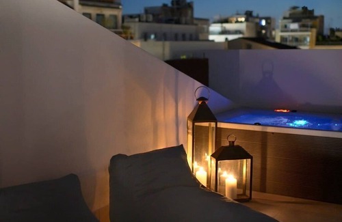 Monastiraki Villa | Luxury Athens Apartment | 2 Bedrooms | Apartment Mavis | Spacious Terrace with.