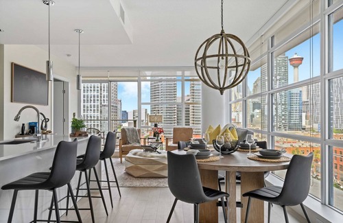 Victoria Park Condo | Luxury Awaits: "The Draper" Tower View, Banff Pass