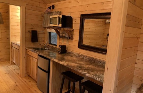 Grier City-Park Crest Cabin | Luxury Cabin - Located at Lakewood Park Campground Firepit/Fireplace/Private Bathroom/Lake access