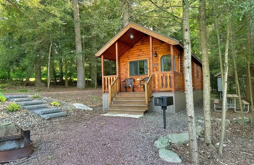 Grier City-Park Crest Cabin | Luxury Cabin - Located at Lakewood Park Campground Firepit/Fireplace/Private Bathroom/Lake access