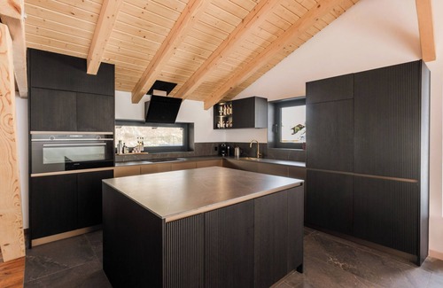 Graechen Ski Chalet | Luxury chalet with panorama, sauna, steam bath, hot tub & cinema, fondue house, and much more.