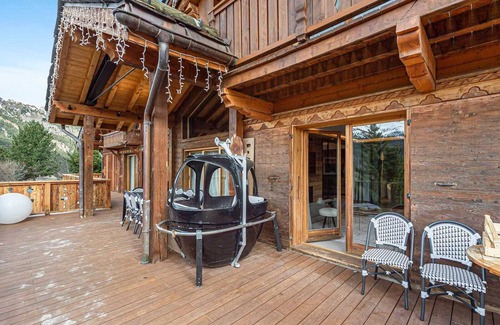 Meribel Village Ski Chalet | Luxury Chalet with Spa, Gym, and Ski-in/Ski-out Access in Méribel Village