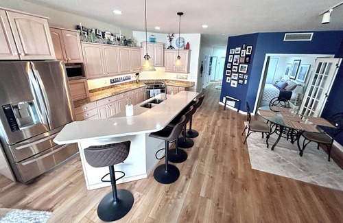 Charlevoix Apartment | Luxury Condo Downtown Charlevoix! Round LAKE VIEW! 2 WEEK MINIMUM REQUIRED