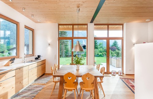 Bayrischzell House | Luxury design wooden house with flair in Bavaria with sauna, garden and mountain view