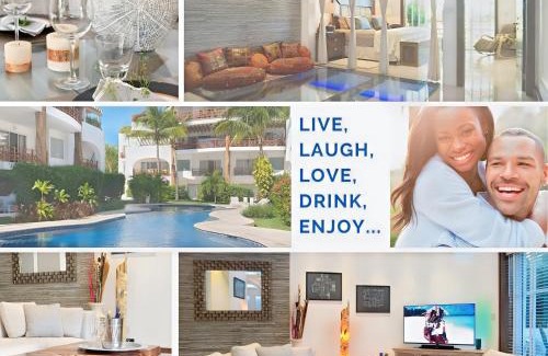 Gonzalo Guerrero Apartment | Luxury Duplex -4 pers- 2mn beach&5th Av, Pool, Gym