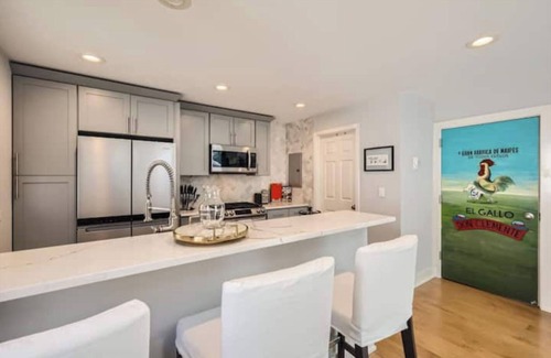Lower West Side Apartment | Luxury East Pilsen Studio with Cal King Bed for 2