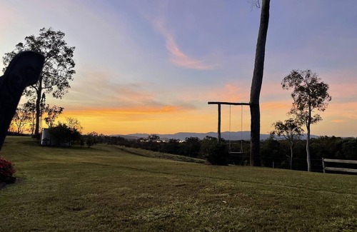 Barrine House | Luxury Glamping Tent, farm stay, near lake, amounst nature. Relax and unwind
