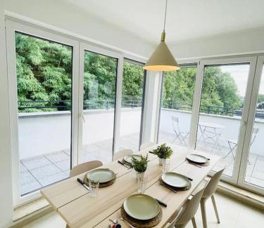 Kirchberg Apartment | Luxury Green Penthouse Terrace&Parking - 117