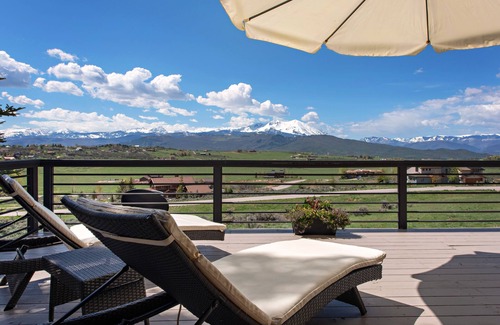 Missouri Heights House | Luxury Home w/Fireplace & Grill, Amazing MTN Views, Great Location, Near Skiing