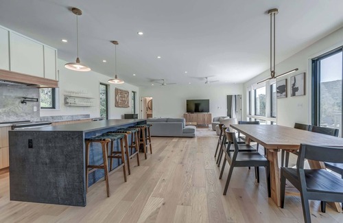 Afton House | Luxury Home w/Mountain Views, Hot Tub, EV Charger, Play Equipment