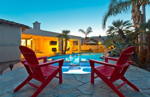 Desert Club Estates House | Luxury in La Quinta w/Large Saltwater Pool-Arcades-Ping Pong-EV